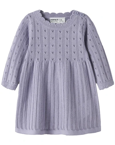 Name It - NBFOxenia Knit Kjole - Heirloom Lilac